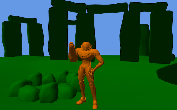 screenshot of my engine